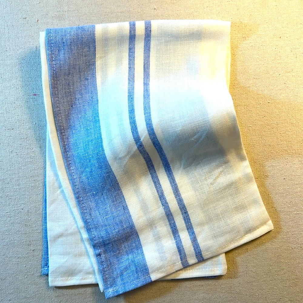 Libeco Camaret Tea Towel - Jeans